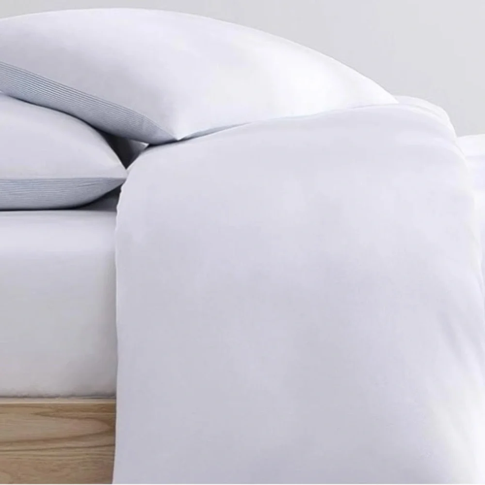 Tommy Hilfiger Micro Pique Reversible Duvet Cover Set White - King - Picture 4 of 9